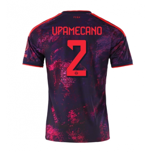 Bayern Munich Dayot Upamecano #2 Maglia Gara Terza Repliche 2026-27 Maniche Corte Bayern Munich Dayot Upamecano #2 Maglia Gara Terza Repliche 2026-27 Maniche Corte